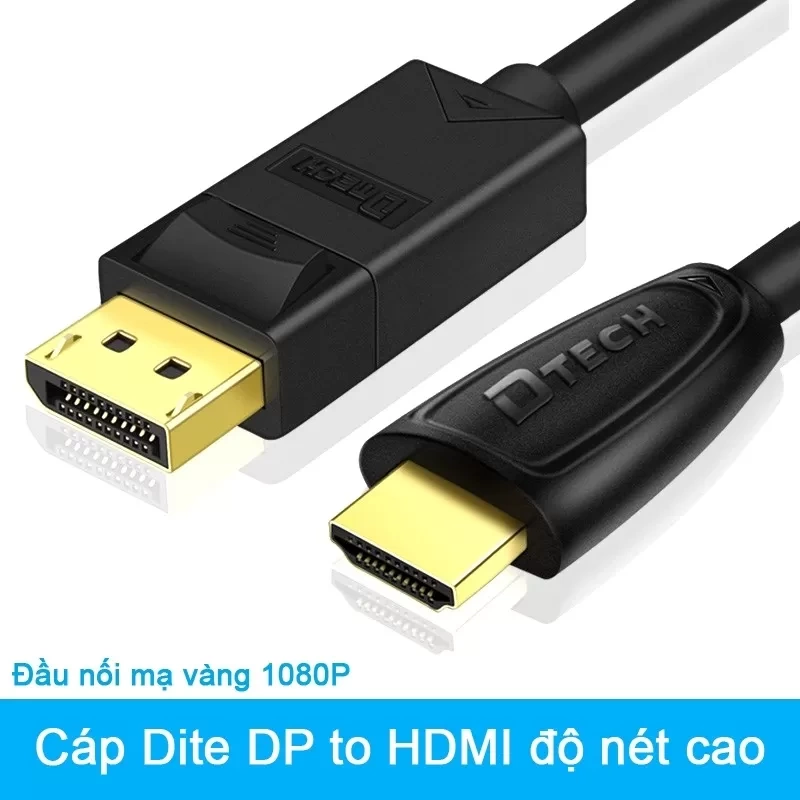 Dây chuyển Displayport to HDMI DT-CU0305
